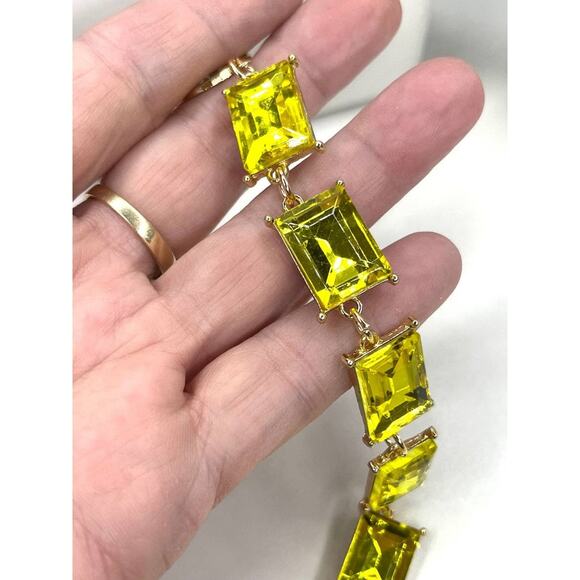 NEW Bracelet Chunky Chain Yellow Gold Tone Jewelry Hot Rocks STYLE O02 - Picture 4 of 5